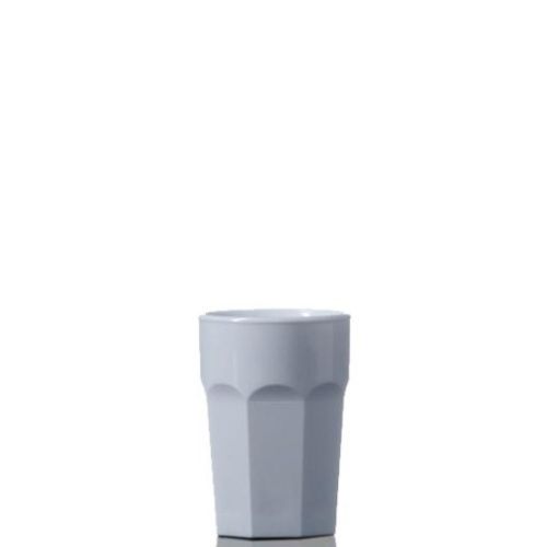 Weißes Kunststoff-Schnapsglas Remedy 2,5 cl. Lassen Sie es mit Ihrem eigenen Logo bedrucken oder gravieren